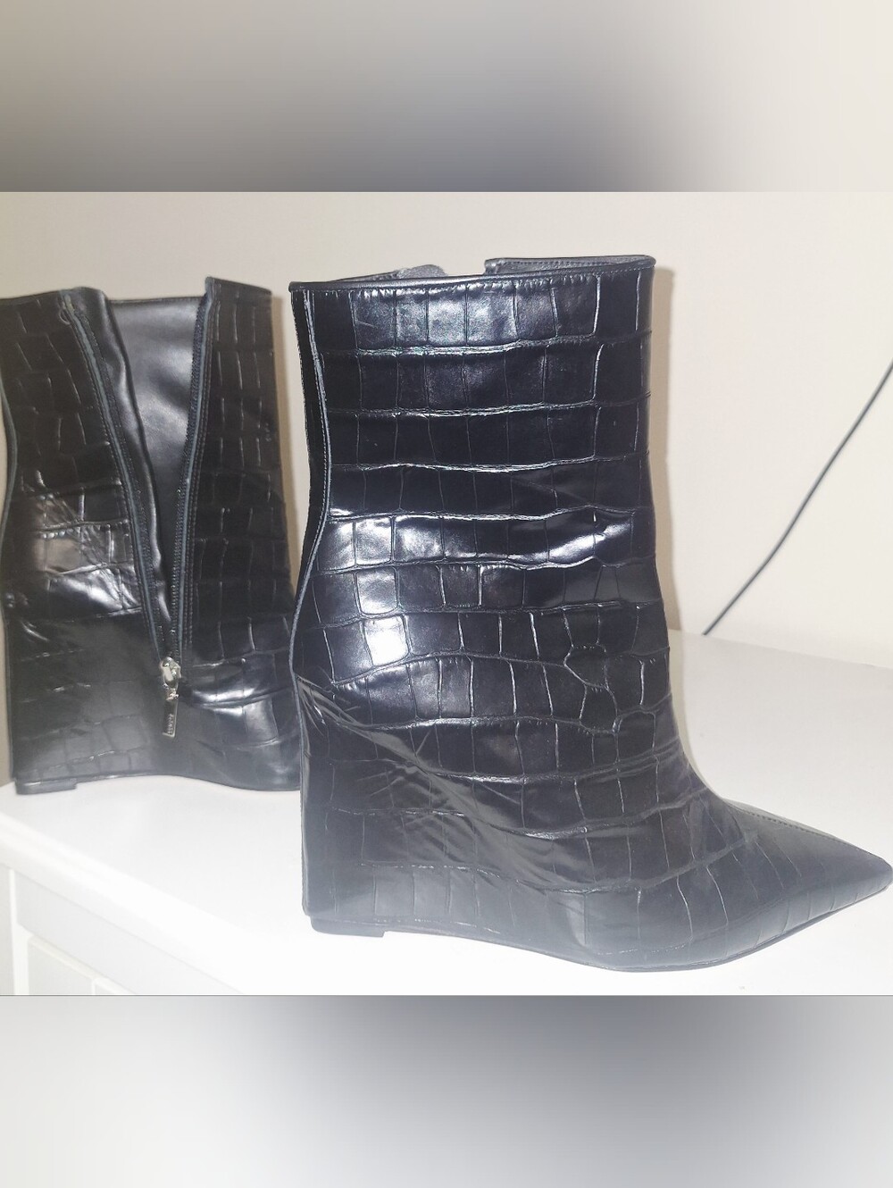 Black Schutz Boots
